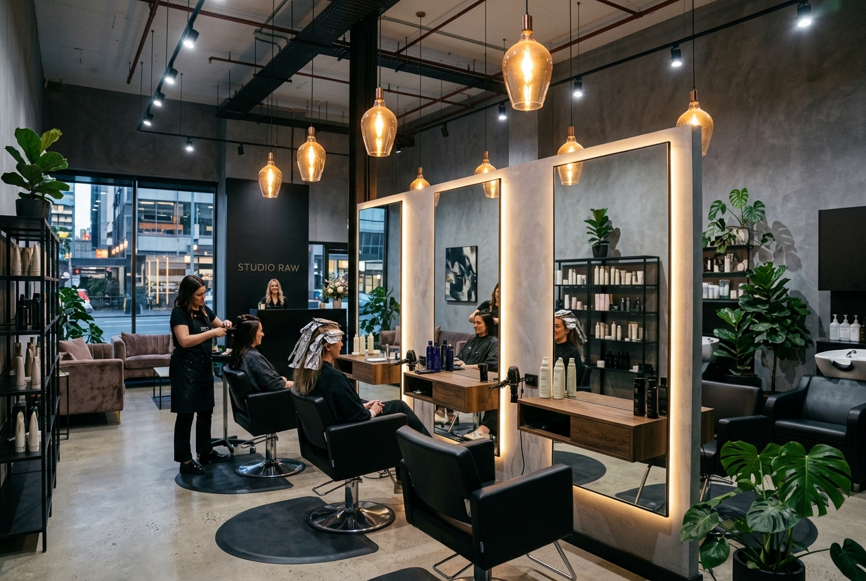 Saloni Studio Unisex Salon Interior